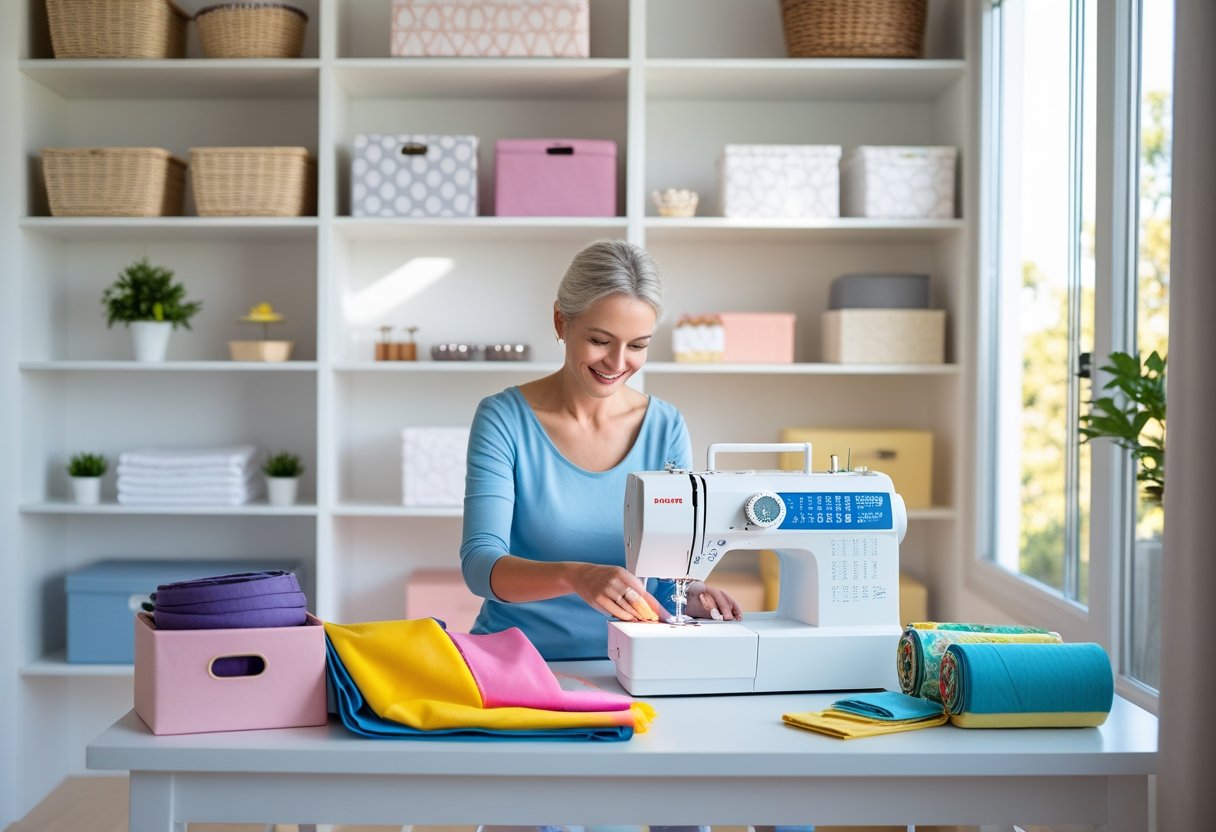 Saadan skaber du orden i hjemmet med kreative opbevaringsloesninger og symaskine tilbud online